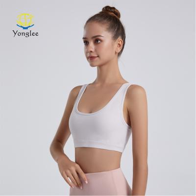 China Breathable Premium Quality Fitness Sports Yoga Sports Quick Dry Shockproof Bra for sale