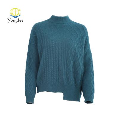 China Hot Selling Women's High Breathable Smell-Resistance Breath Sleeve Neck Sweater for sale