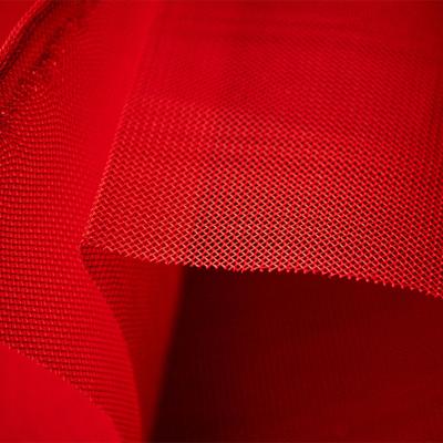 China 2021 New Design Hot-selling Anti-static Mesh Fabric Red Design Fabric Single Mesh Fabric Custom Mosquito Netting for sale