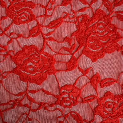 China High Quantity Elastic Stretch Lace Fabric For Lingerie And Dress for sale