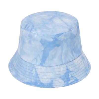 China SUPER COMMON Custom Reversible Bucket Hat Double Sided Cotton Tie Dye Bucket Hat Double Sided September Fisherman Hat for sale