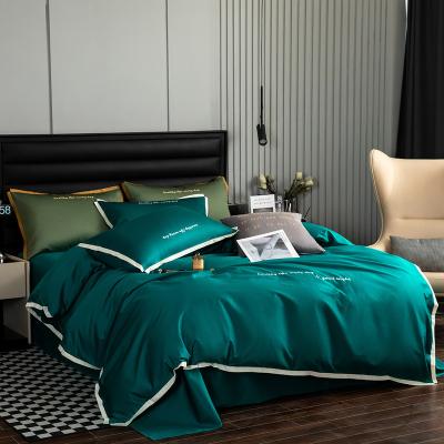 China Beautiful Modern Anti-Static Full Size Bed Sheet Sets Made in China for sale