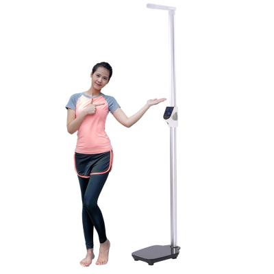 China Medical Body Fat/Calories/BMI/Height/Weight LCD Digital Weight and Height Scale Machine for sale