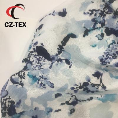 China 2021 new design fashion cotton gauze flame retardant pure cloth printed fabric for sale