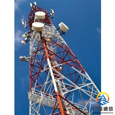 China Q235b Q345b Self Supporting Angle Tower With Flat Steel Plate Base for sale