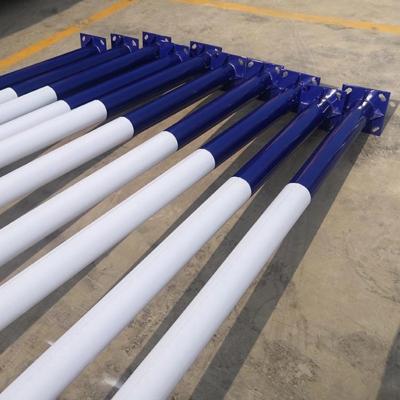 China 10m Solar Street Road Metal Light Pole CO2 Shielded Arc Welding for sale