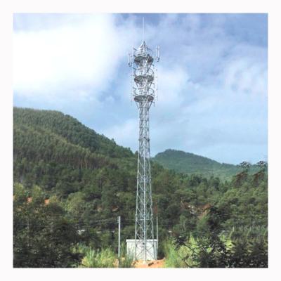 중국 8 Grade Bolt Connection Lattice Steel Tower For Earthquake Resistance 판매용