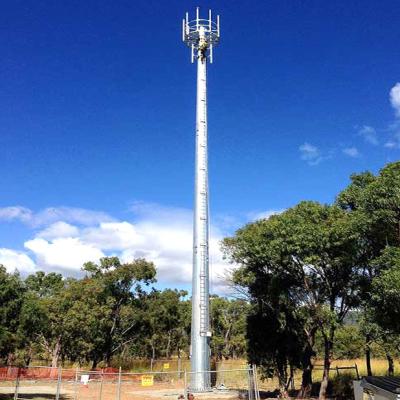 China As telecomunicações que altas do mastro o celular supre 60m galvanizaram Polo de aço à venda