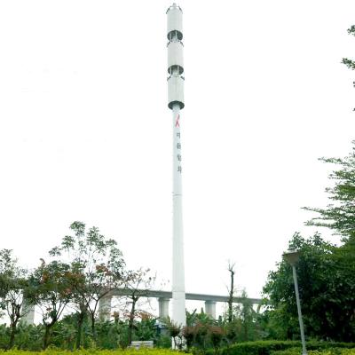 China El alto palo galvanizó a poste tubular de acero los 35m autosuficientes en venta