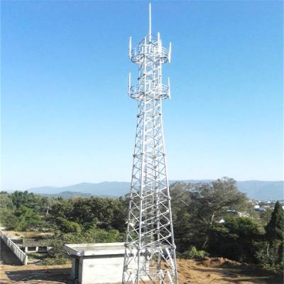 China 4 galvanização de aço do mergulho quente da torre 30m das autossuficientes telecomunicações dos pés à venda