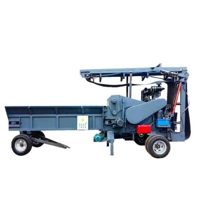 China Wood Processing Factory Direct Selling High Output Mobile Wood Crusher Building Calibers Portable Crusher for sale