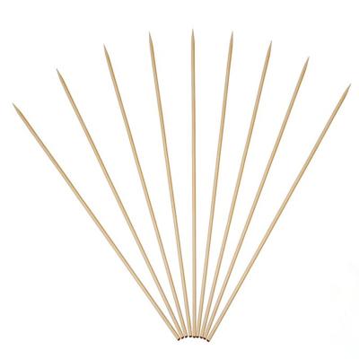 China Bamboo BBQ Skewer China Easily Cleaned Long Meat Best-selling Environmentally Friendly Bamboo Vegetable Barbecue Skewer for sale