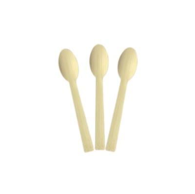 China Fashionable Factory Sells Chinese Kitchen Disposable Bamboo Tableware Long Handle Spoon for sale