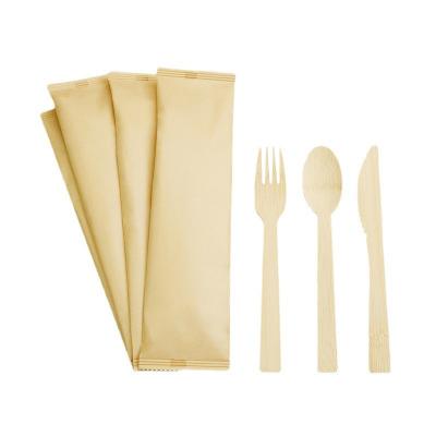 China New Customized Hot Selling Fashionable Compostable Tableware Spoon Customized Bamboo Tableware for sale