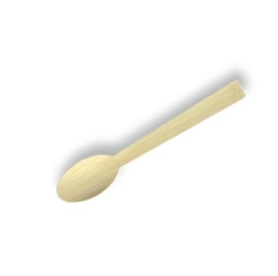 China Fashionable Manufacturers All Sell Biodegradable Bamboo Disposable Environmental Friendly Tableware Spoons for sale