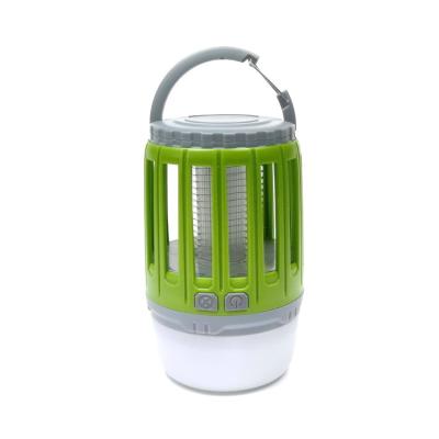 China Outdoor & Indoor Multifunctional Outdoor USB Rechargeable 2 in 1 Mosquito Killer Lamp Camping Lantern with Hanging Hook for sale