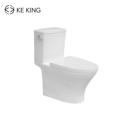 China Ceramic Sanitary Ware Bathroom Two Piece Cistern CUPC Concealed Floor Mounted Toilet for sale