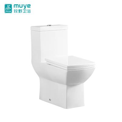 China New Design Concealed Tank Flood Mounted Ceramic Toilet Bowl Comfort Height One Piece Toilet for sale