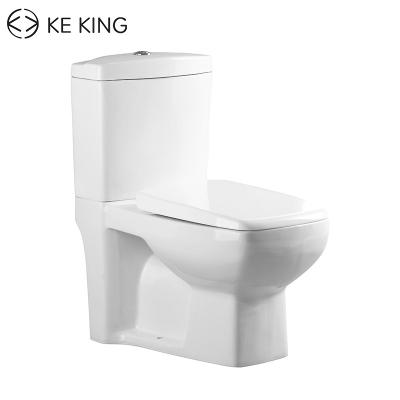 China Stylish Design Hidden Cistern Best Cheap One Piece Toilet Bowl With Square Shaped Toilet Seat for sale