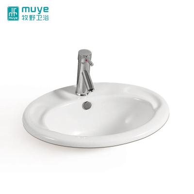 China Wholesale Muye Eco - Friendly Price Best Countertops Sinks Simple Modern Designer Wash Basin for sale