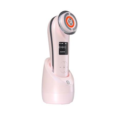 China Electroporation Clean Skin Device Wrinkle Remover EMS RF Skin Clean Beauty Device for sale