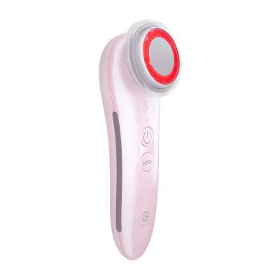 China 2021 Face Lift Trend Product 3MHZ Ion Facial Beauty Ultrasound Skin Care Ultrasonic Face Massager For Home Use for sale