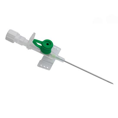 中国 注入港が付いている医学の蝶タイプ18G 20G 22G 24Gの静脈内のカテーテルIvのCannula 販売のため