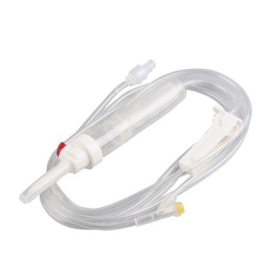 China 150cm Tube Blood Transfusion Giving Set Disposable Blood Transfusion Set for sale