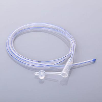 China 100% Medical Grade Silicone Stomach Tube With Different Length And Cap-con Connector for sale