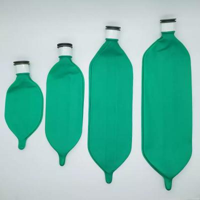 China De groene Anesthesie Ademhalingszak 0.25L - 2L-Hoogtepunt - rangschikt Latex Ademhalingszak Te koop