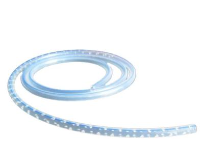 Chine Tubes de drainage perforés ronds de silicone, drains perforés ronds avec canneau d'absorption à perforations multiples à vendre