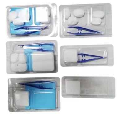 Cina Set di bende mediche sterili per ferite chirurgiche usa e getta Basic Dressing Pack Kit per ospedale e clinica in vendita