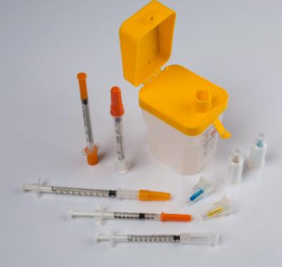 China Medical Disposable Insulin Syringe 1ml 0.5ml 0.3ml Diabetic Insulin Syringe With Fixed Needle for sale