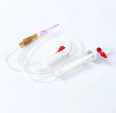 China Medical Sterile Blood Collection Iv Infusion Set Disposable Blood Transfusion Set for sale