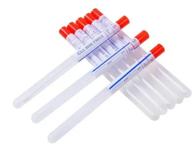 China Sampling Sterile Swab Stick Disposable Sleeve Nasal Cervical Specimen Collection Transport Swab With Tube for sale