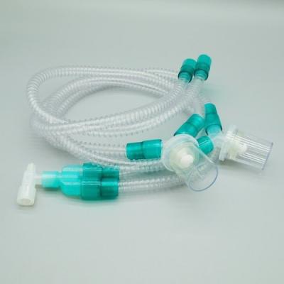 China Disposable Adult 1.5m Reinforced PVC Breathing Circuit Medical Breathing Tube for sale