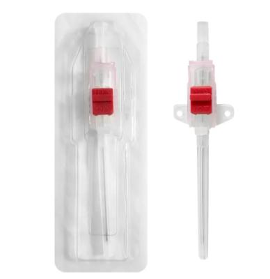 China 18G arterial IV cannula artery Catheter outer diameter 1.2mm 80ml/min IV catheter cannula for sale