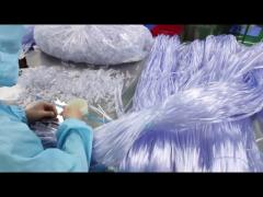 PVC Portable Oxygen Mask Disposable Medical Oxygen Face Mask