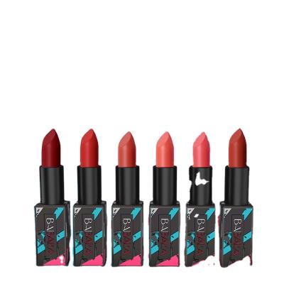 China Matte Non-Stick Beauty Makeup Products Waterproof Long Lasting Color Lipstick Nude Luster With Luxury for sale