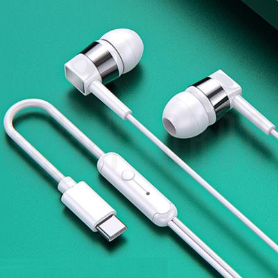 China YT02 Hot Sale 3.5MM In-Ear Metal Earphone Wired High Fidelity Stereo Bass Earphone Headphones With Microphone Cheap for sale