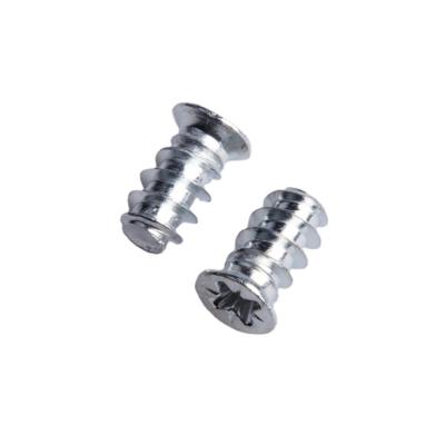 China Flat Euro Screws Flat Head Carbon Steel Pozidriv Self Tapping Screw For Furniture for sale