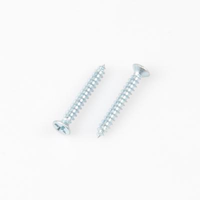 China Full Thread Countersunk Self Tapping Cross Recessed Countersunk Head Screw For Furniture for sale