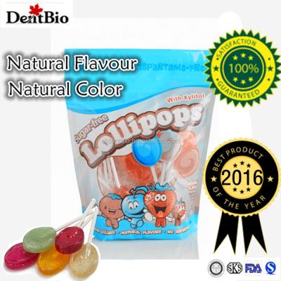 China Sugar Free Custom Fruit Flavors Lollipop Candy Lollie Lollipop for sale