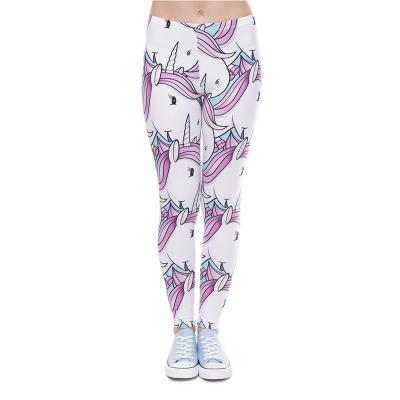 China Antibacterial foreign trade on new 3 d digital printing leggings women's leggings for sale