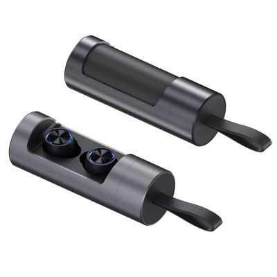 China kingstar osteoconductive rotate twins open stereo mini tws cylinder true wireless aluminum earbuds for sale