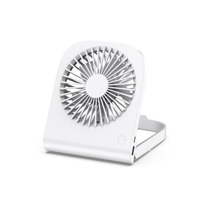 China Protable Mini Small Popular Rechargeable Summer Mini Portable Handy Fashion USB Desktop Hand Position Rechargeable Fan for sale