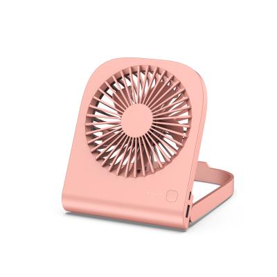 China Protable Mini Small Popular Rechargeable Mini Rechargeable Cooler USB Portable Folding Hanging Desk Table Fan for sale