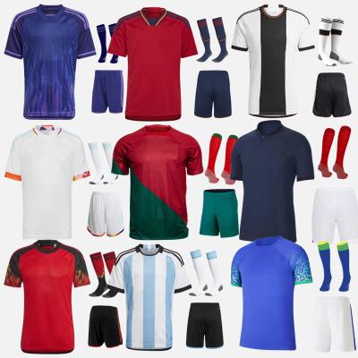 China Full Sublimation Player Version Soccer Jerseys Breathable Training T-shirt Men Long Sleeve Short Sleeve Custom Made Comfortable Breathable Quick Dry Football Shirt for sale