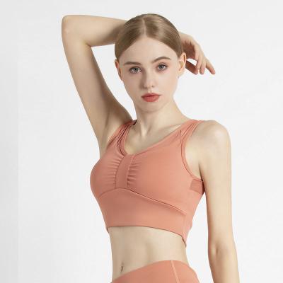 China Free Sample RTS 2022 High Quality Yoga Wear Sweat-Wicking Fitness Yoga Bra Tank Top Sports Activewear For Ladies for sale