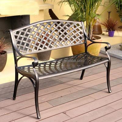 China Modern Outdoor Furniture Garden Chair Aluminum Outdoor Benches for sale